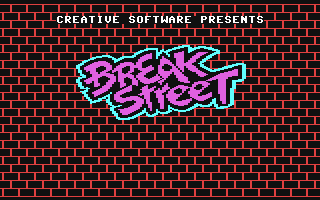 Break Street Title Screen